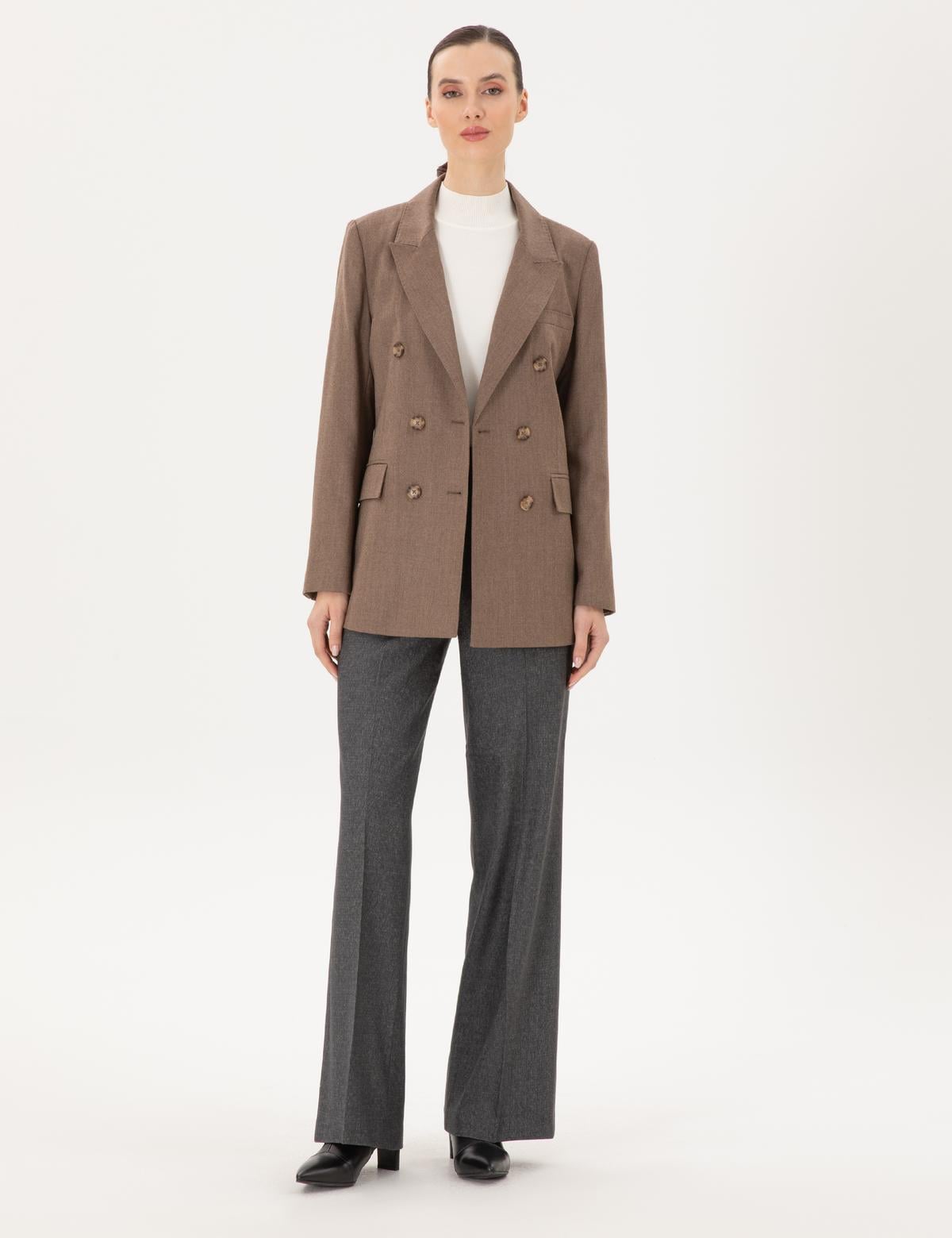 Antrasit Kumaş Pantolon