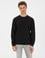 Siyah Regular Fit Sweatshirt