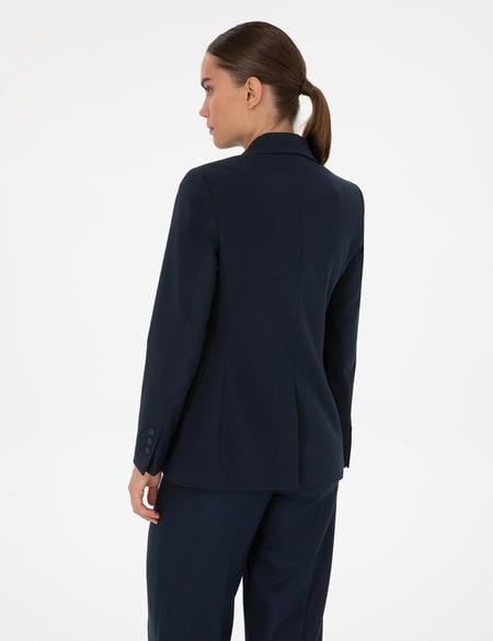 Lacivert Slim Fit Ceket - 50319423012