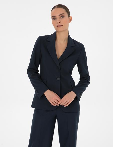 Lacivert Slim Fit Ceket - 50319423012