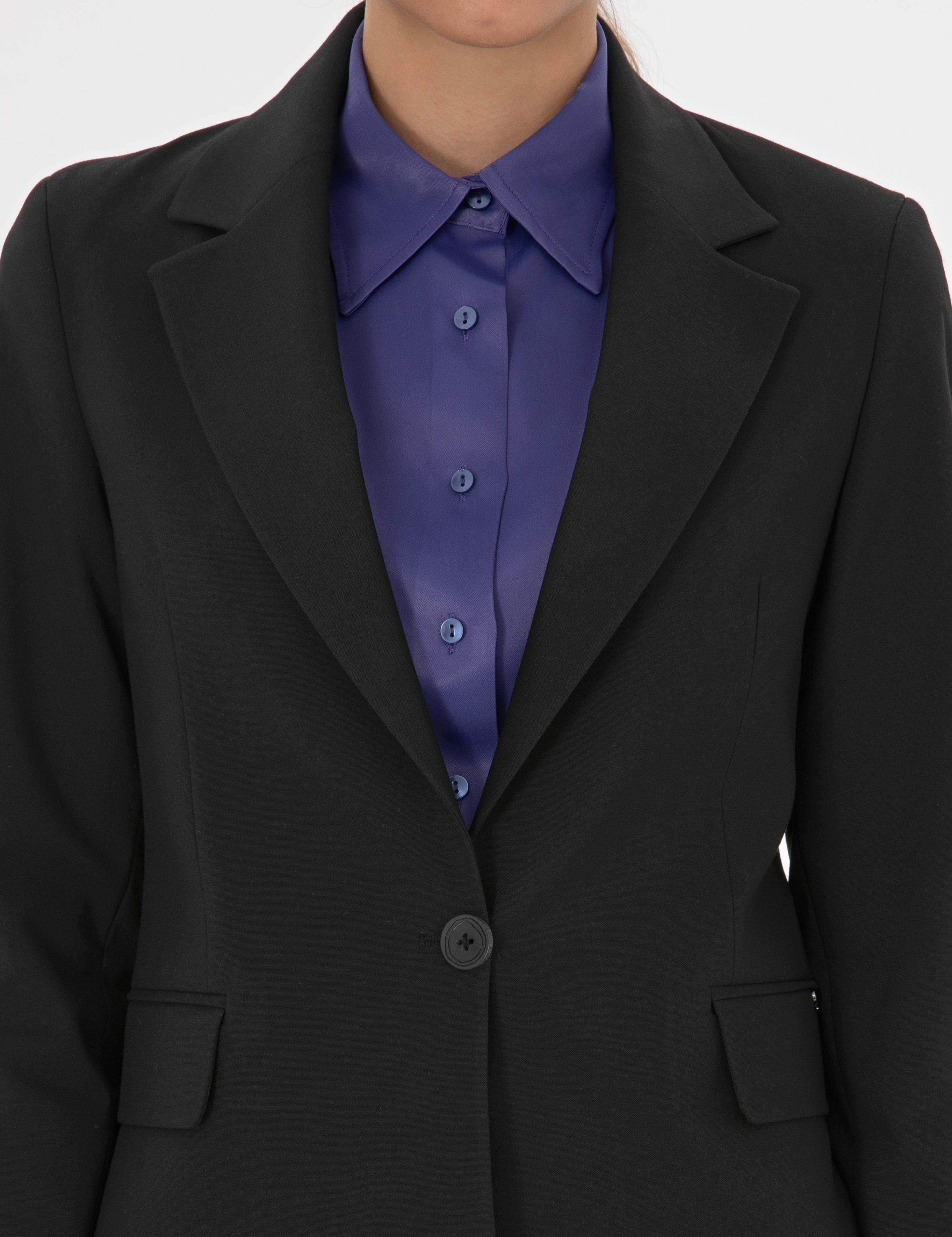 Siyah Slim Fit Ceket