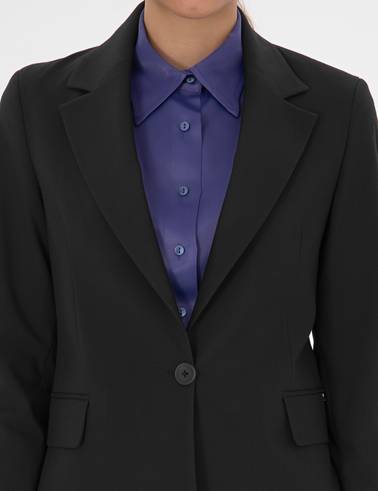 Siyah Slim Fit Ceket