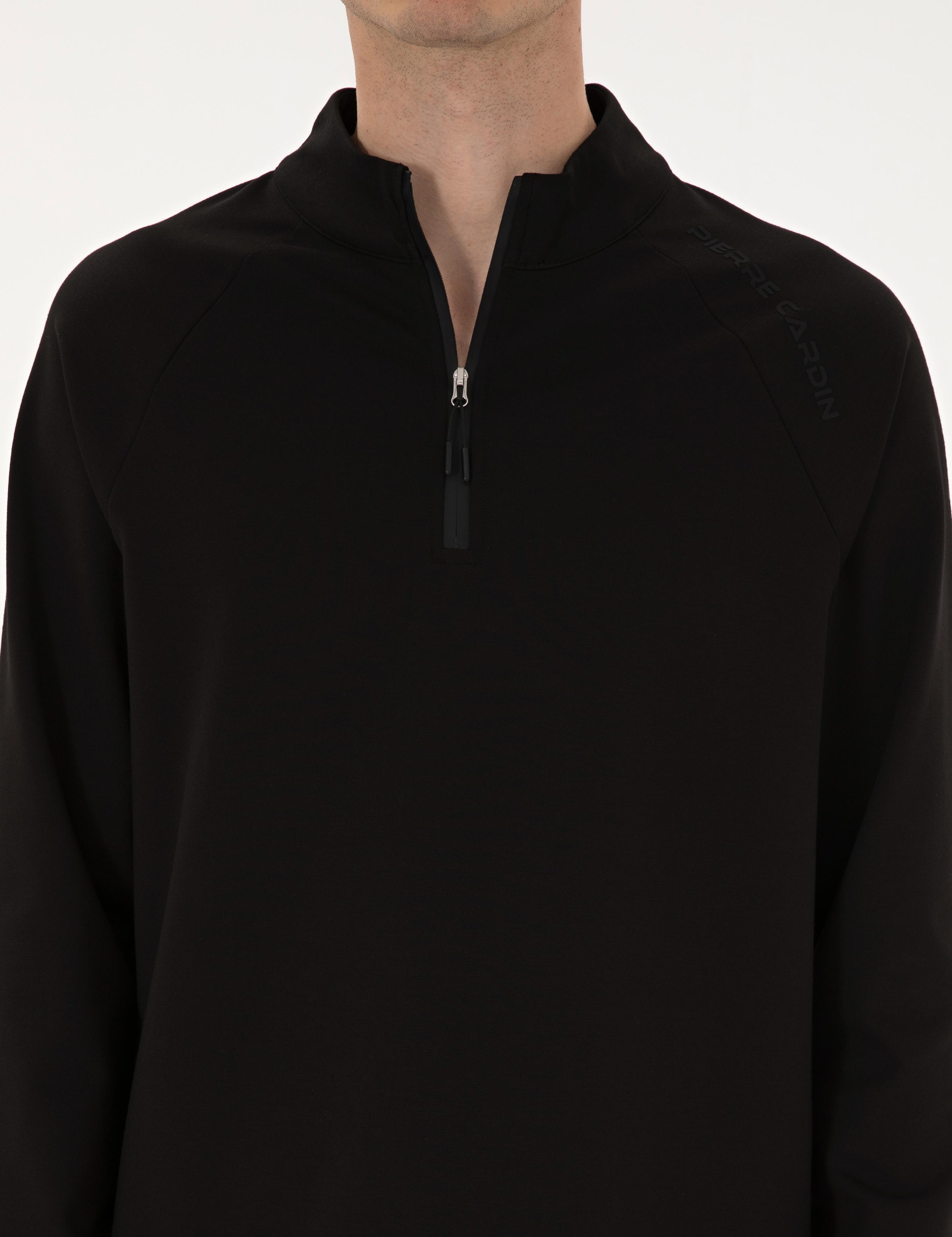 Siyah Regular Fit Sweatshirt