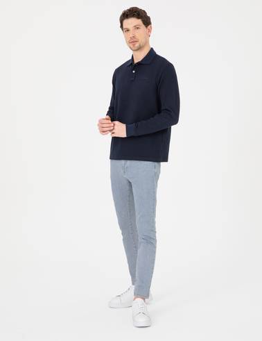 Lacivert Regular Fit Sweatshirt
