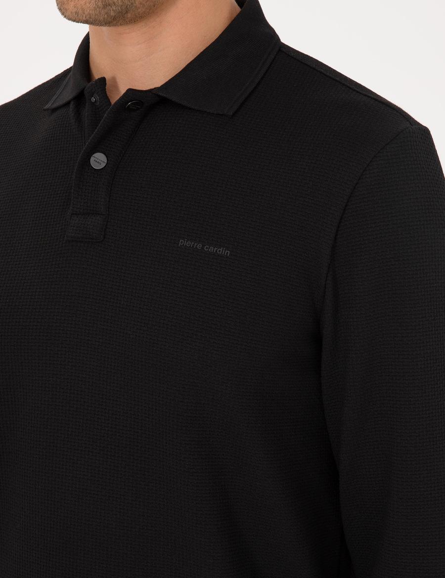 Siyah Regular Fit Sweatshirt