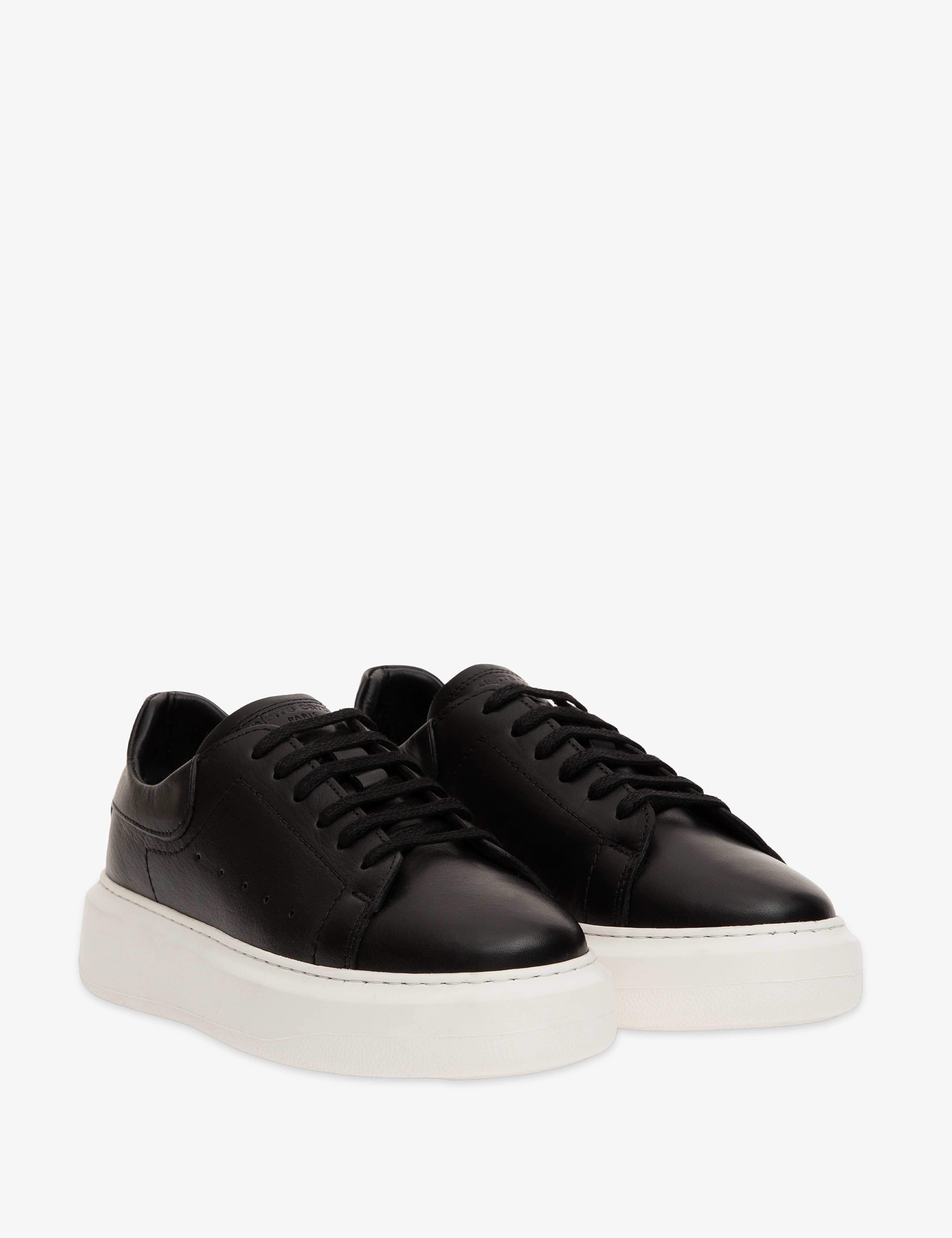 Siyah Deri Sneaker - Image 1