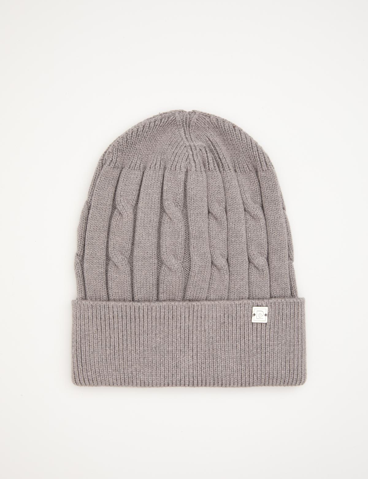 Gri Melanj Şapka - 50317766001