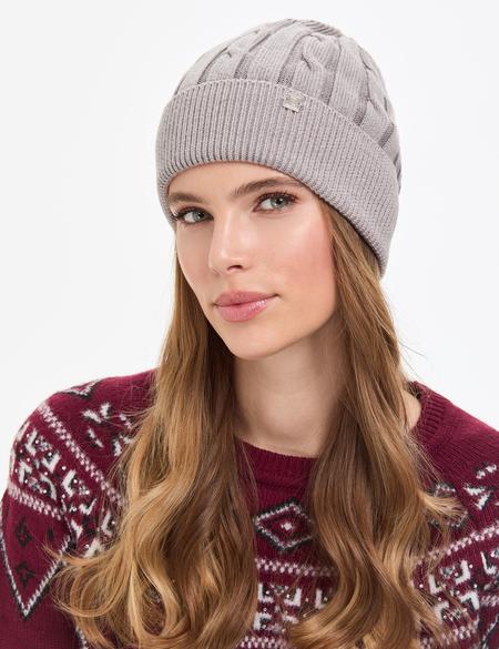 Gri Melanj Şapka - 50317766001