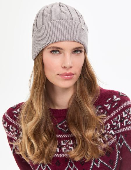 Gri Melanj Şapka - 50317766001