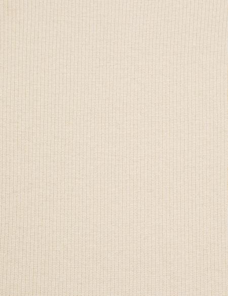 Ekru Regular Fit Yün Kazak - 50296484018