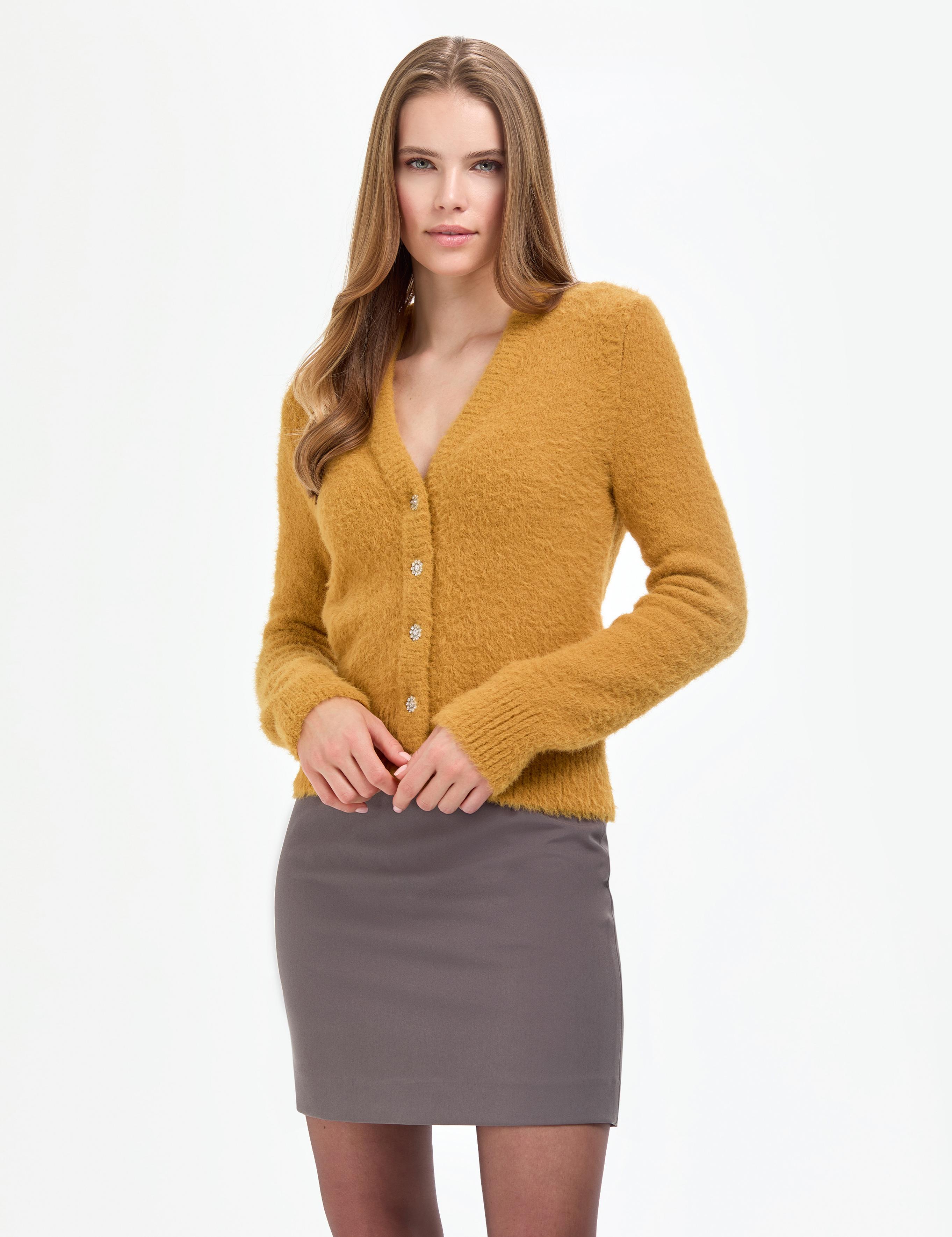 Safran Regular Fit Triko Hırka