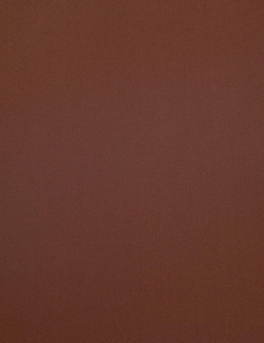 Koyu Kahverengi Dokuma Etek