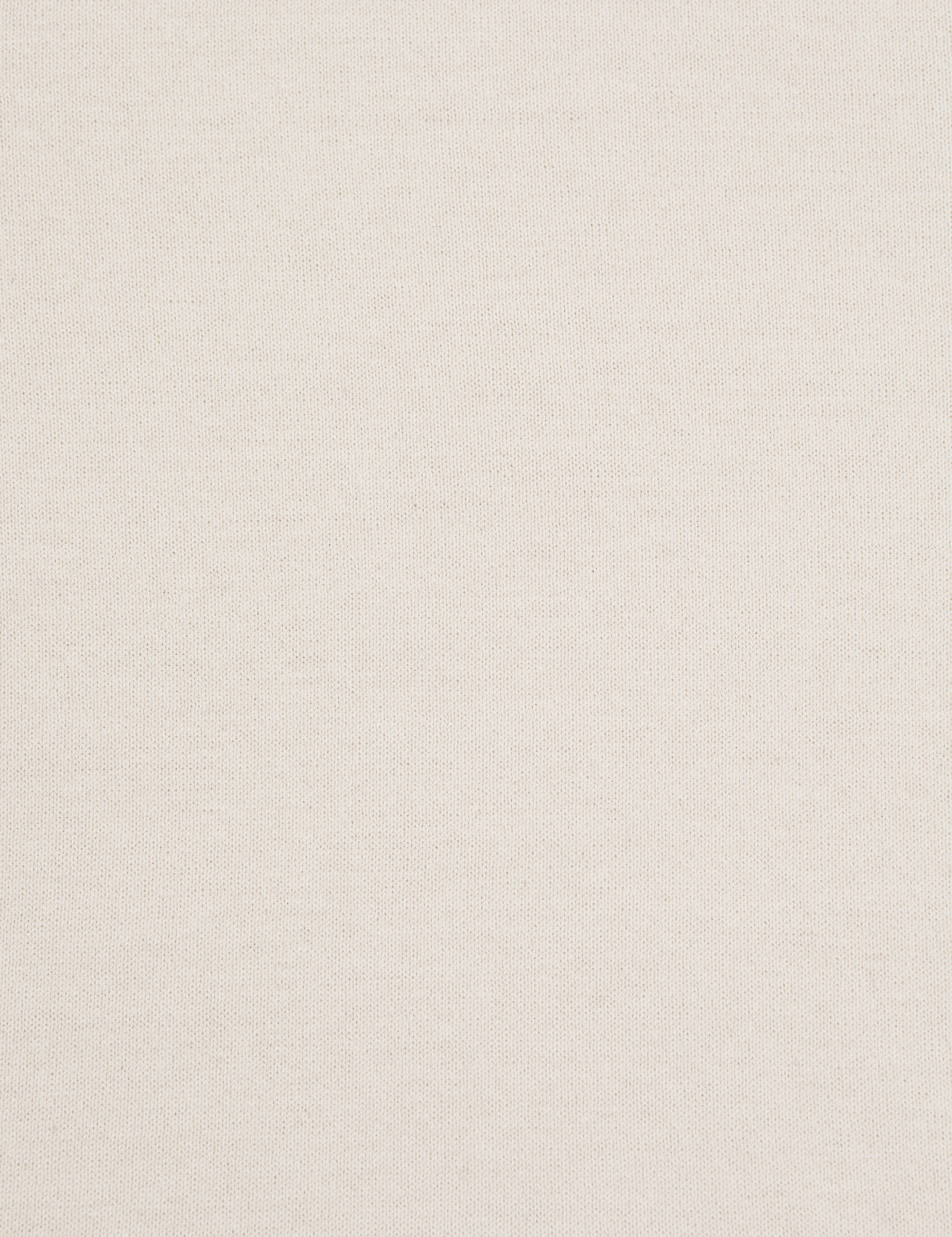 Ekru Slim Fit Bisiklet Yaka Basic Kazak - Image 7