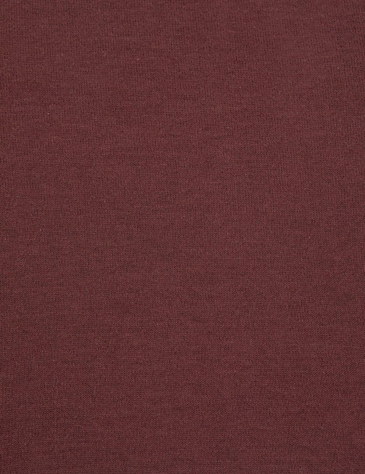 Kahverengi Slim Fit Bisiklet Yaka Basic Kazak - 50315758064