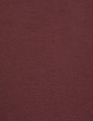 Kahverengi Slim Fit Bisiklet Yaka Basic Kazak