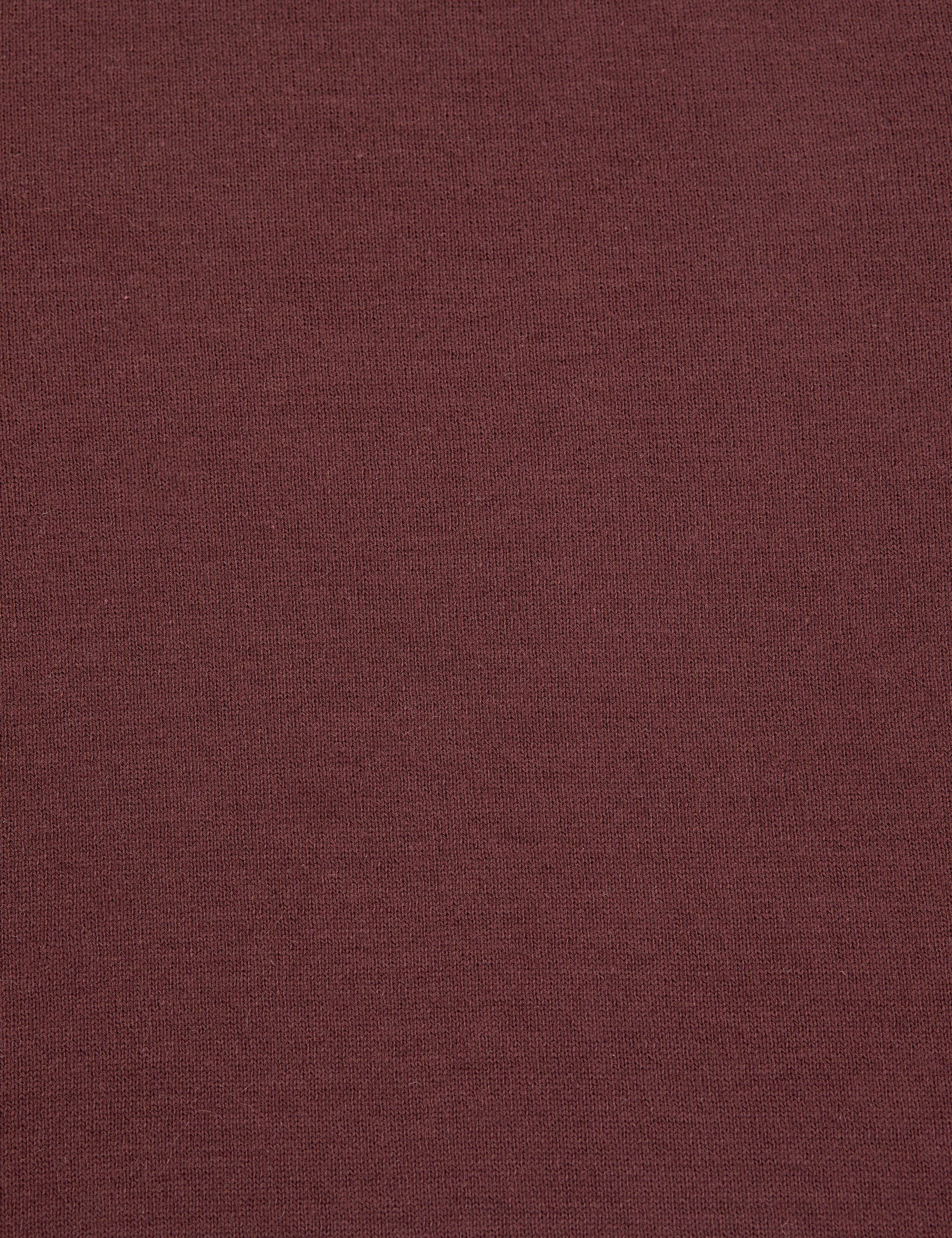 Kahverengi Slim Fit Bisiklet Yaka Basic Kazak - Image 7