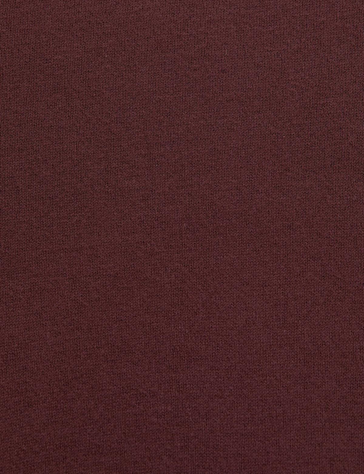 Kahverengi Slim Fit Yarım Balıkçı Yaka Basic Kazak - 50315768059