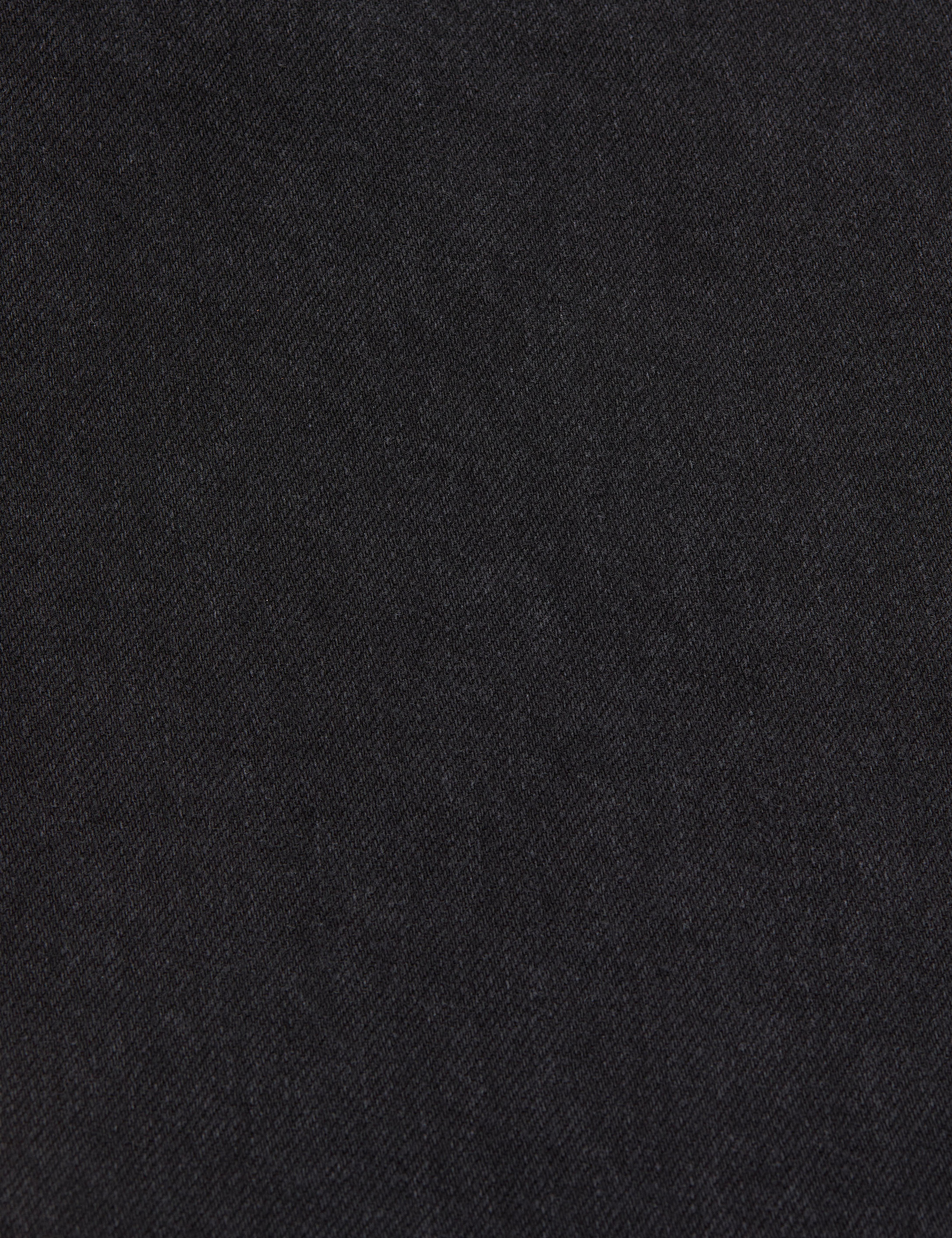 Siyah Loose Fit Jean Pantolon