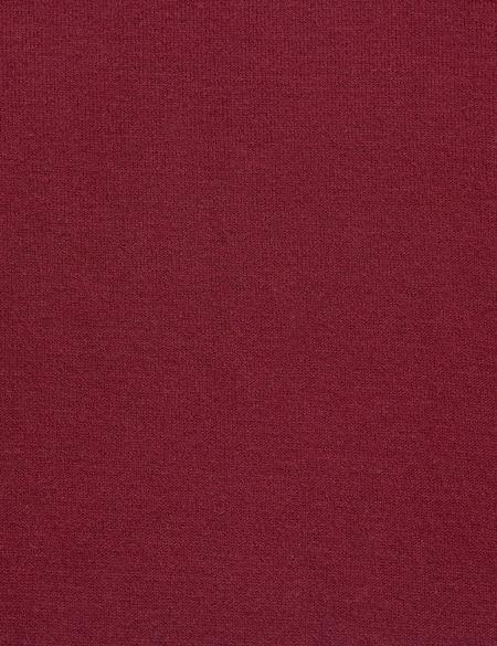 Vişne Slim Fit Çizgi Detaylı Basic Kazak - 50315910018