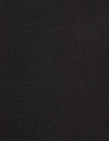 Siyah Comfort Fit Yarım Balıkçı Kazak