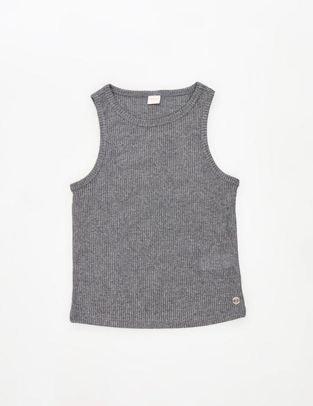 Gri Ex. Slim Fit Örme Bluz - 50309145019