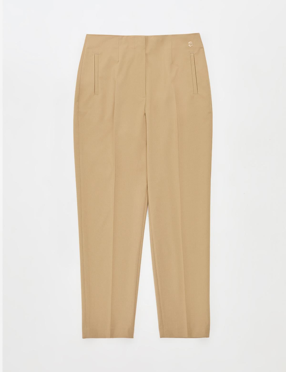 Bej Carrot Fit Kumaş Pantolon - 50318977014