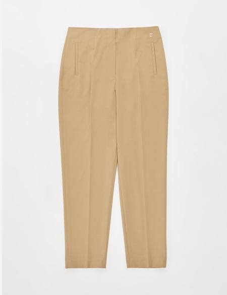 Bej Carrot Fit Kumaş Pantolon - 50318977014