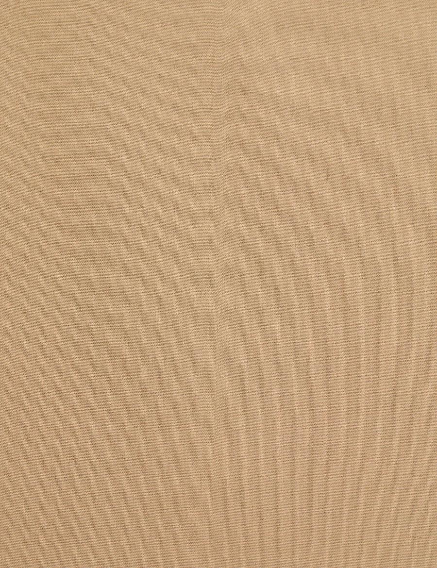 Bej Carrot Fit Kumaş Pantolon