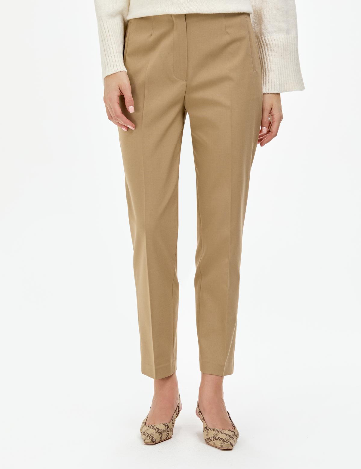 Bej Carrot Fit Kumaş Pantolon - 50318977014