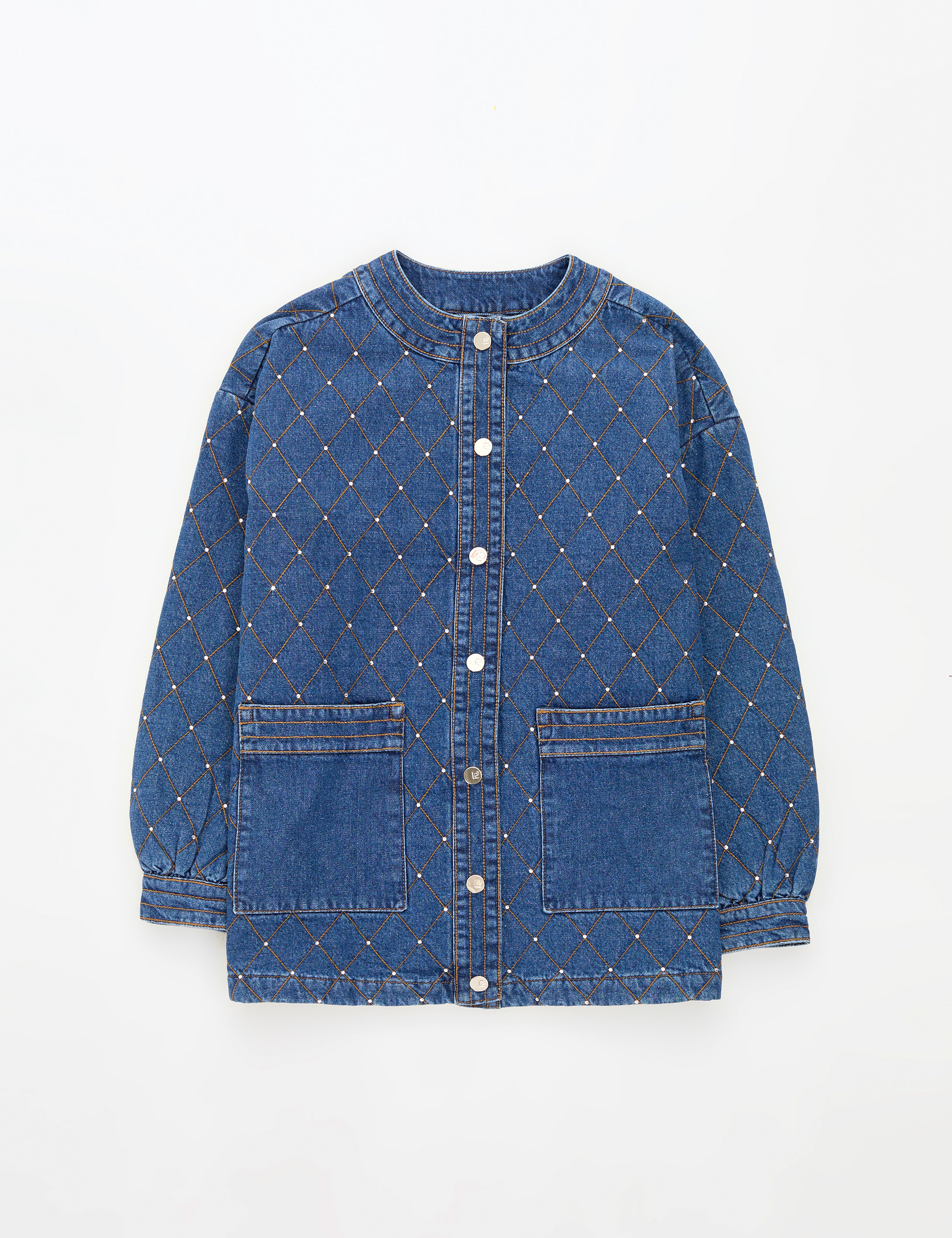 Açık Mavi Oversize Jean Ceket