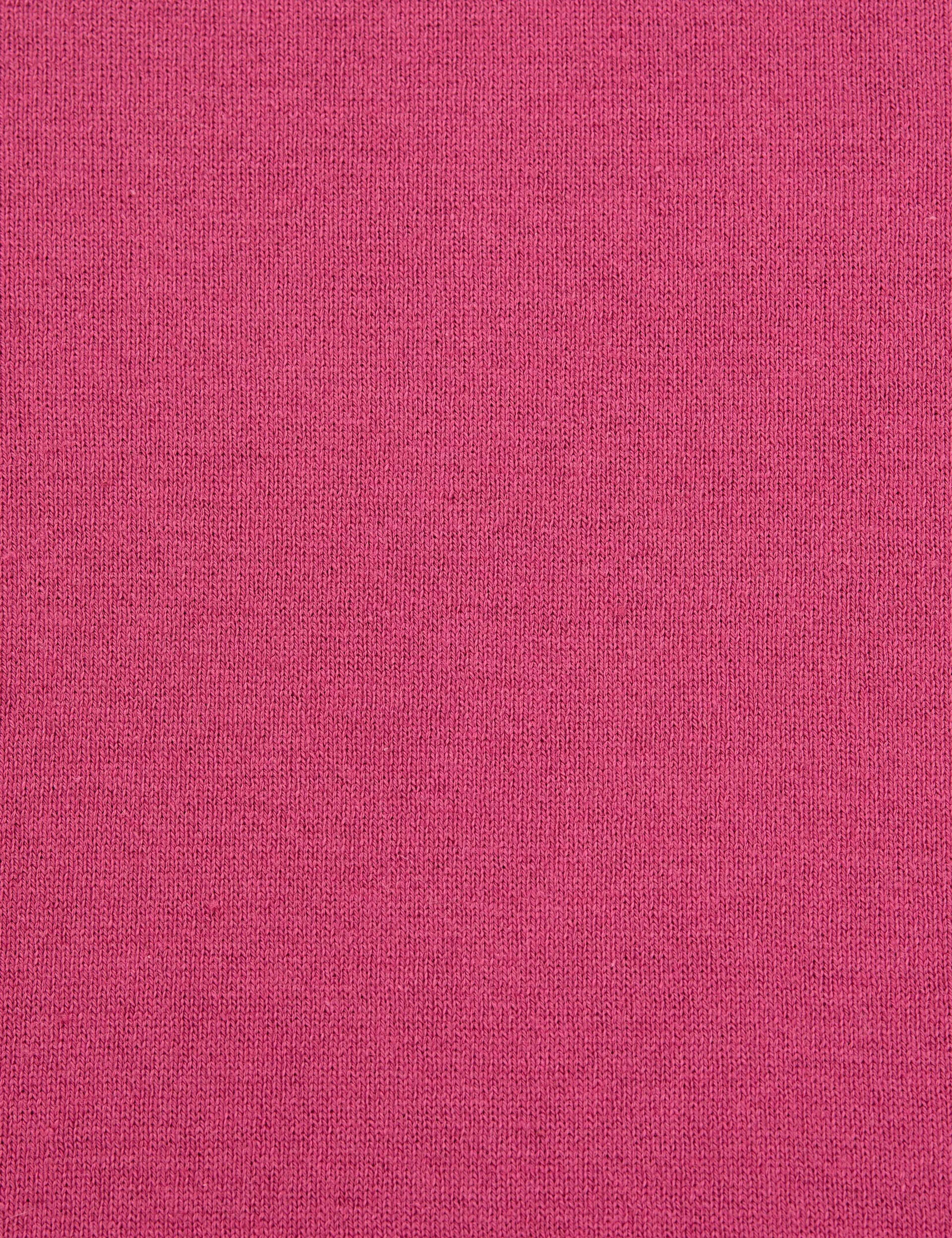 Gül Kurusu Slim Fit Bisiklet Yaka Basic Kazak
