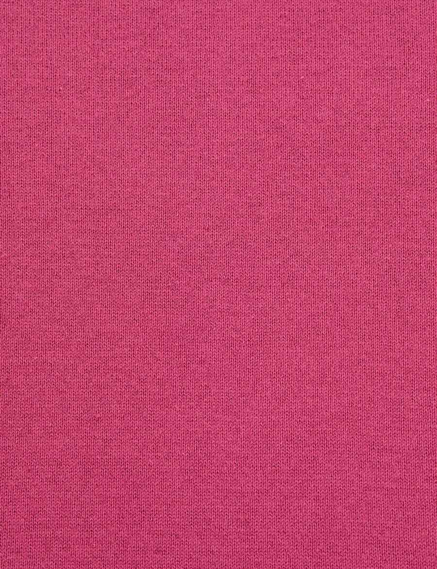 Gül Kurusu Slim Fit Bisiklet Yaka Basic Kazak