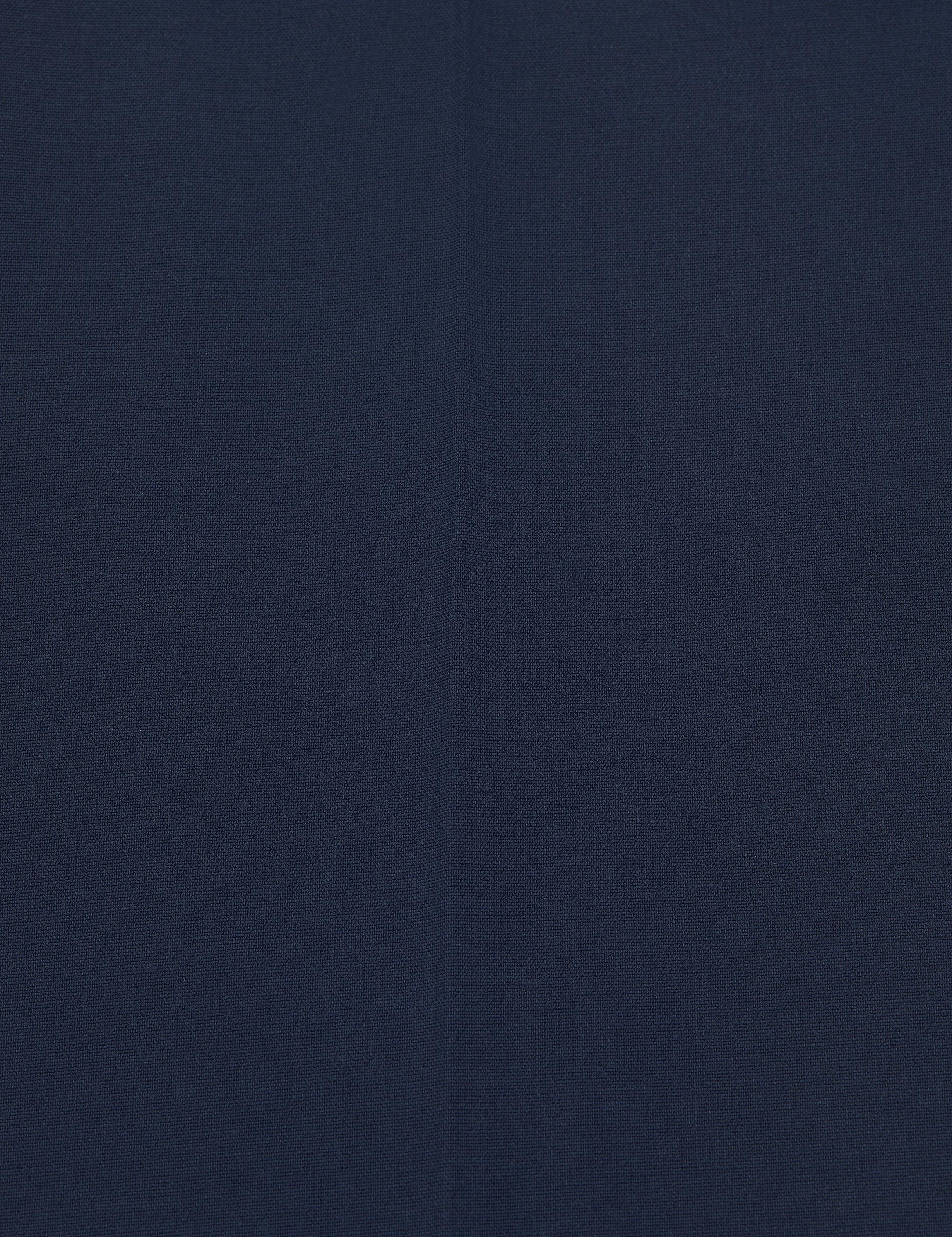 Lacivert Palazzo Kumaş Pantolon