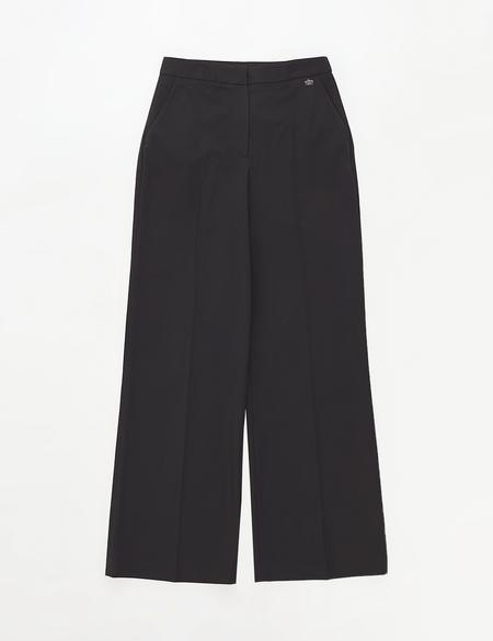 Siyah Palazzo Kumaş Pantolon - 50319006012