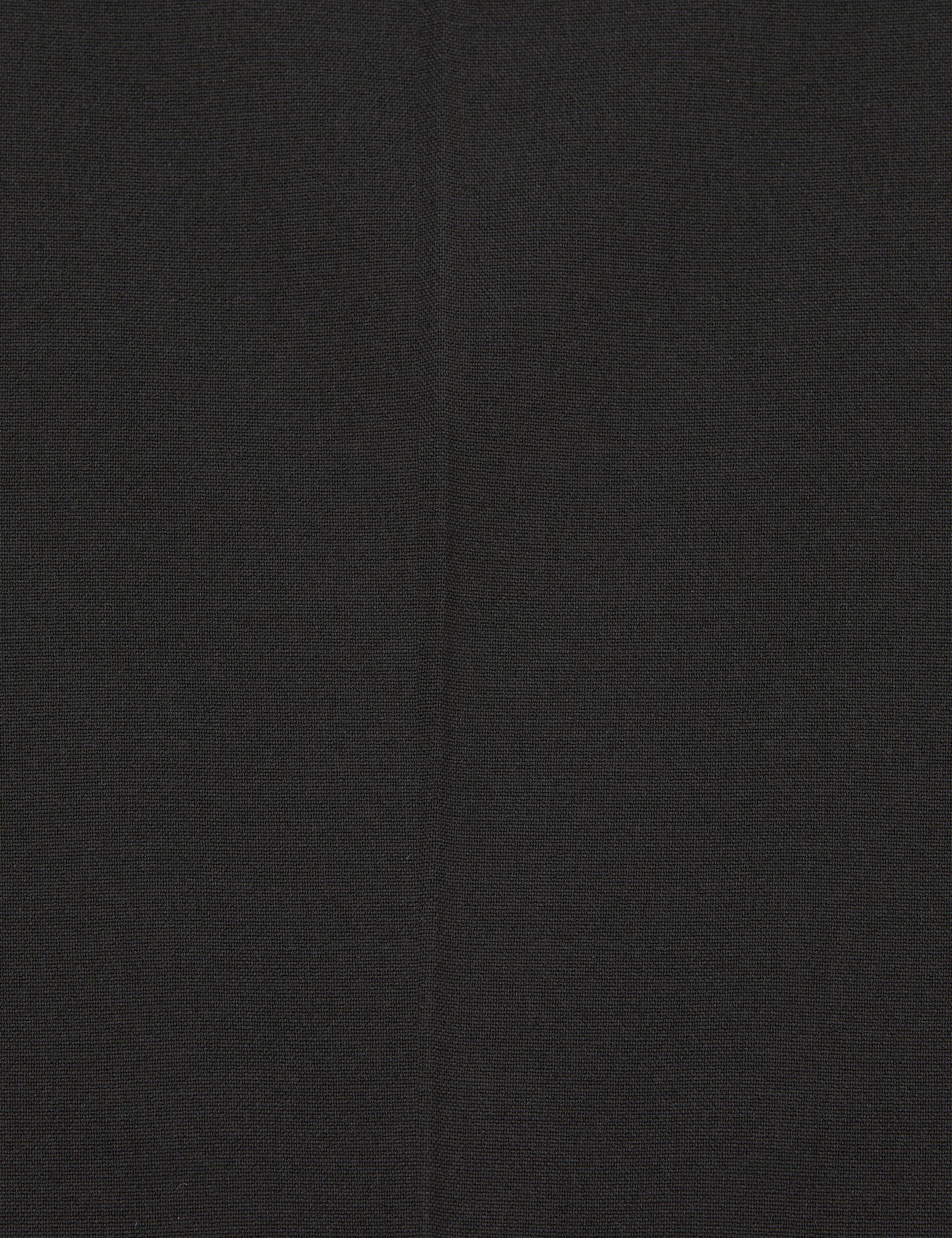 Siyah Palazzo Kumaş Pantolon