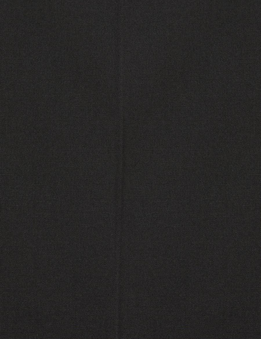 Siyah Palazzo Kumaş Pantolon