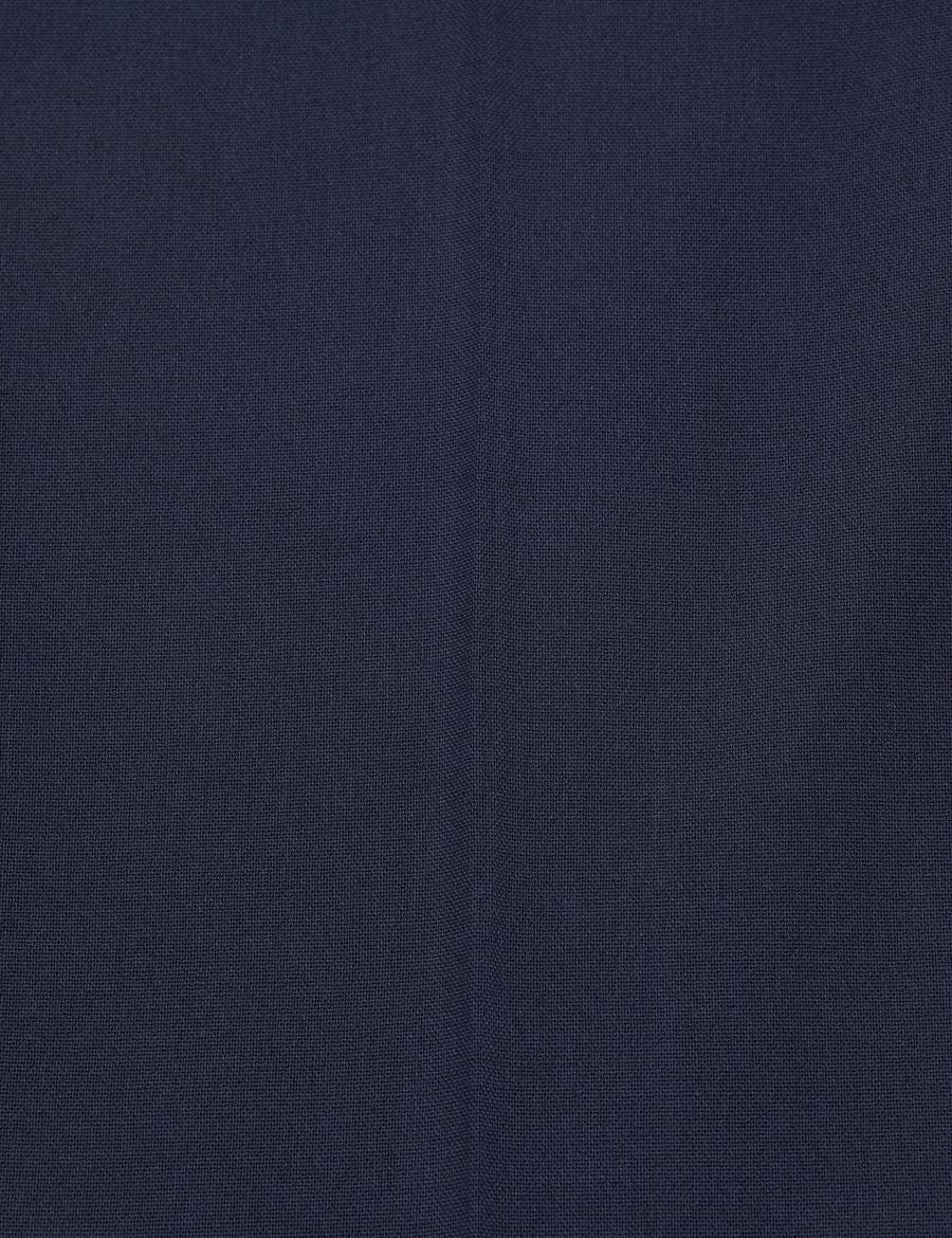 Lacivert Carrot Fit Kumaş Pantolon