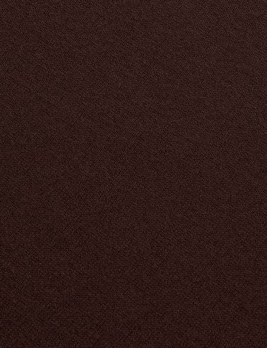 Kahverengi Comfort Fit Bisiklet Yaka Basic Kazak