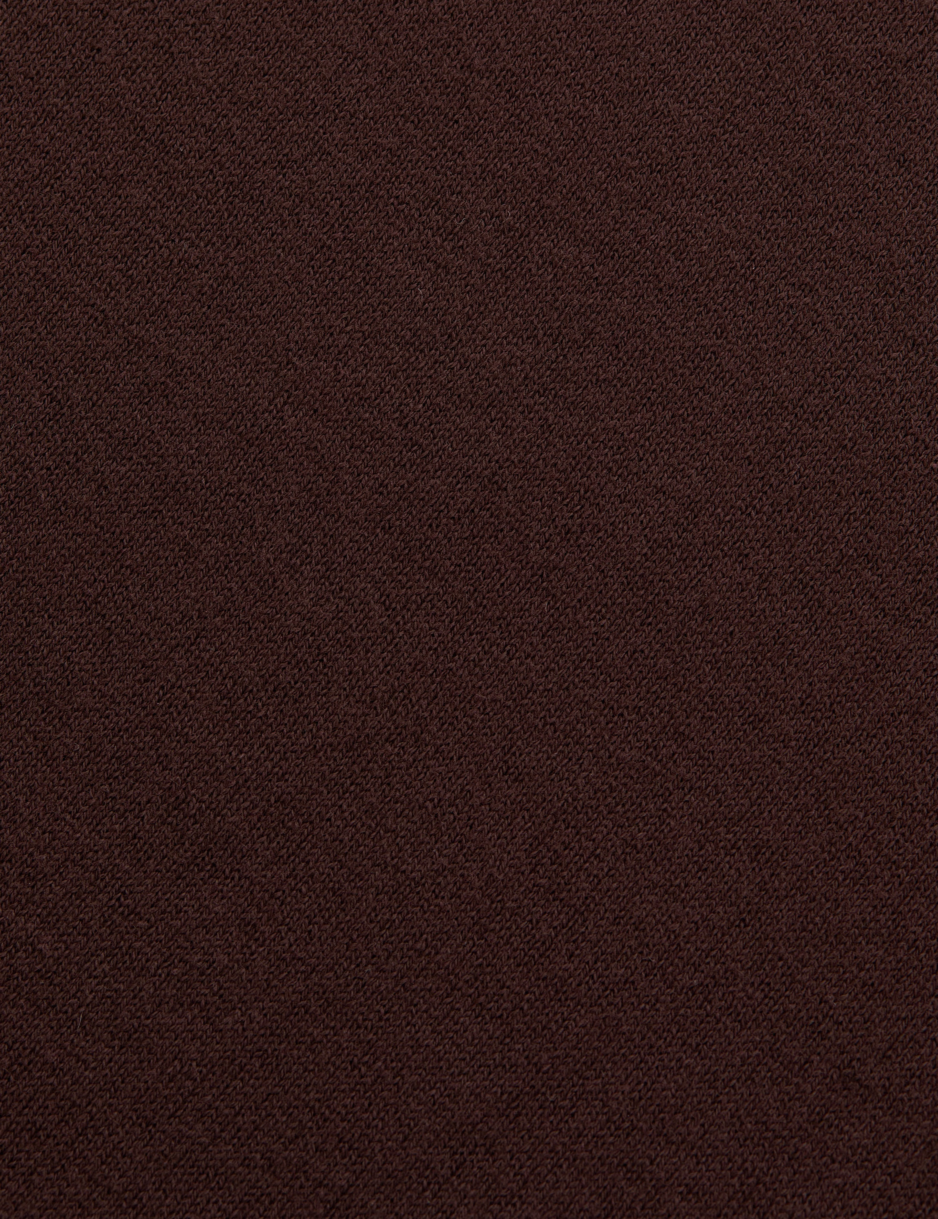 Kahverengi Comfort Fit Bisiklet Yaka Basic Kazak - Image 7