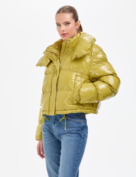 Fıstık Yeşili Mont - 50308998003