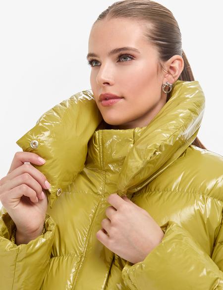 Fıstık Yeşili Mont - 50308998003