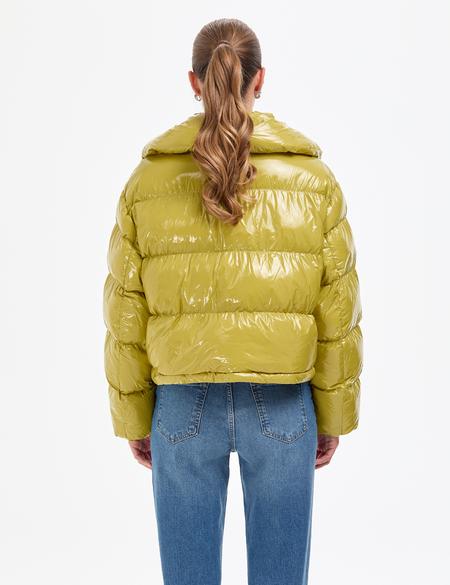 Fıstık Yeşili Mont - 50308998003