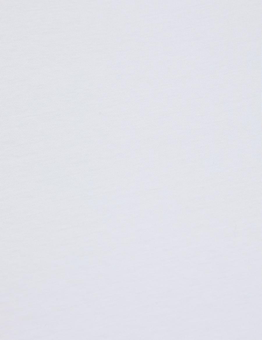 Beyaz Oversize Tişört