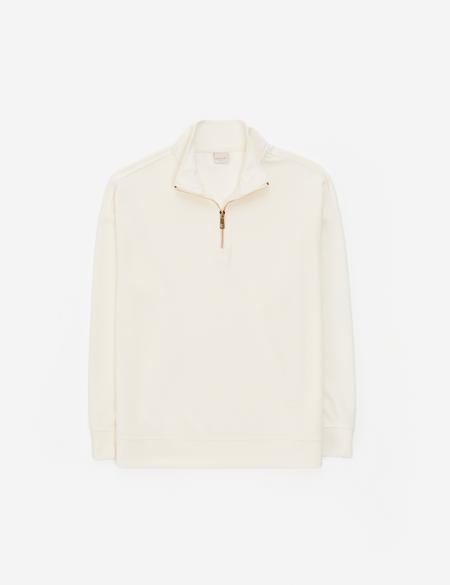 Ekru Regular Fit Modal Kumaş Sweatshirt - 50308116016