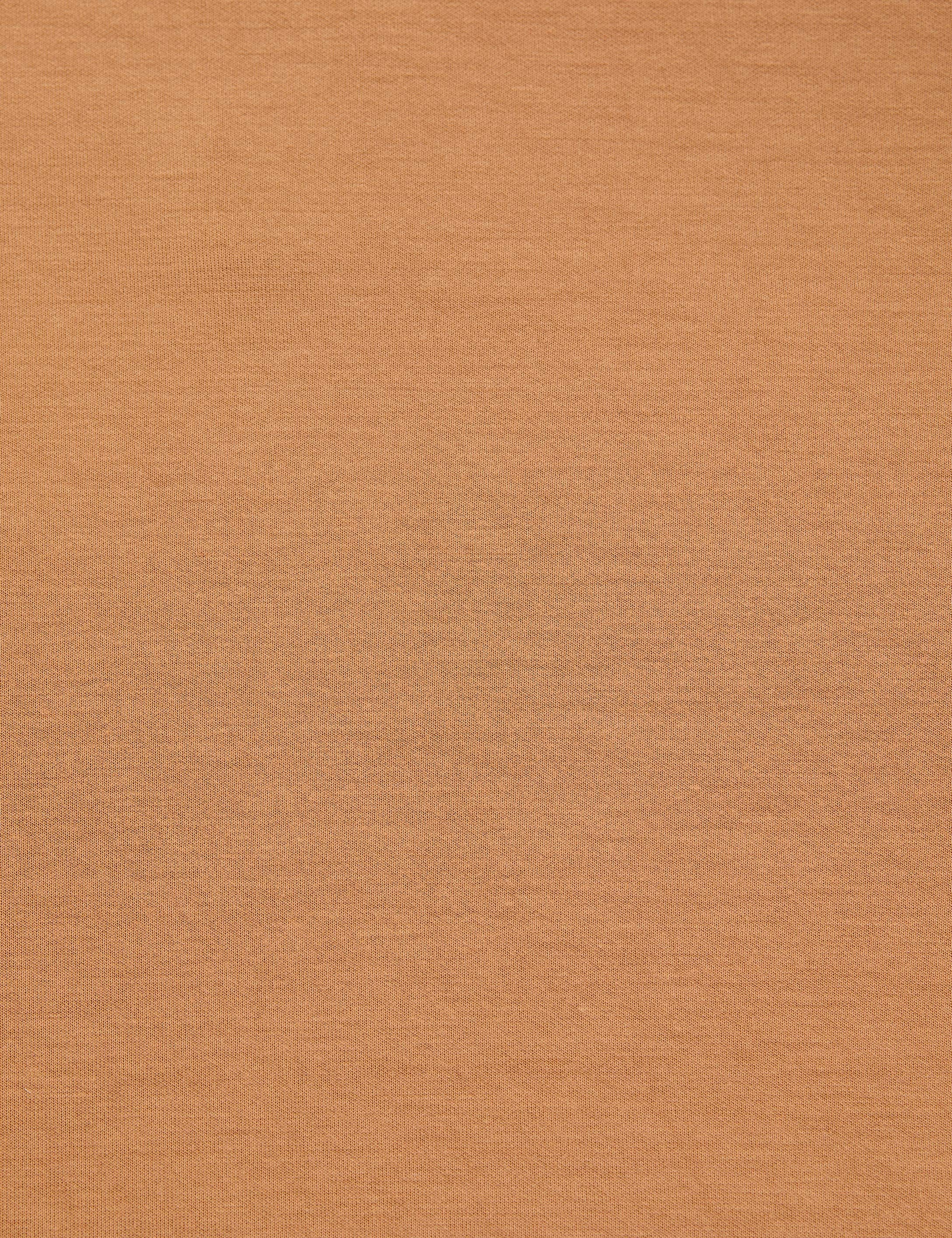 Camel Regular Fit Modal Kumaş Sweatshirt