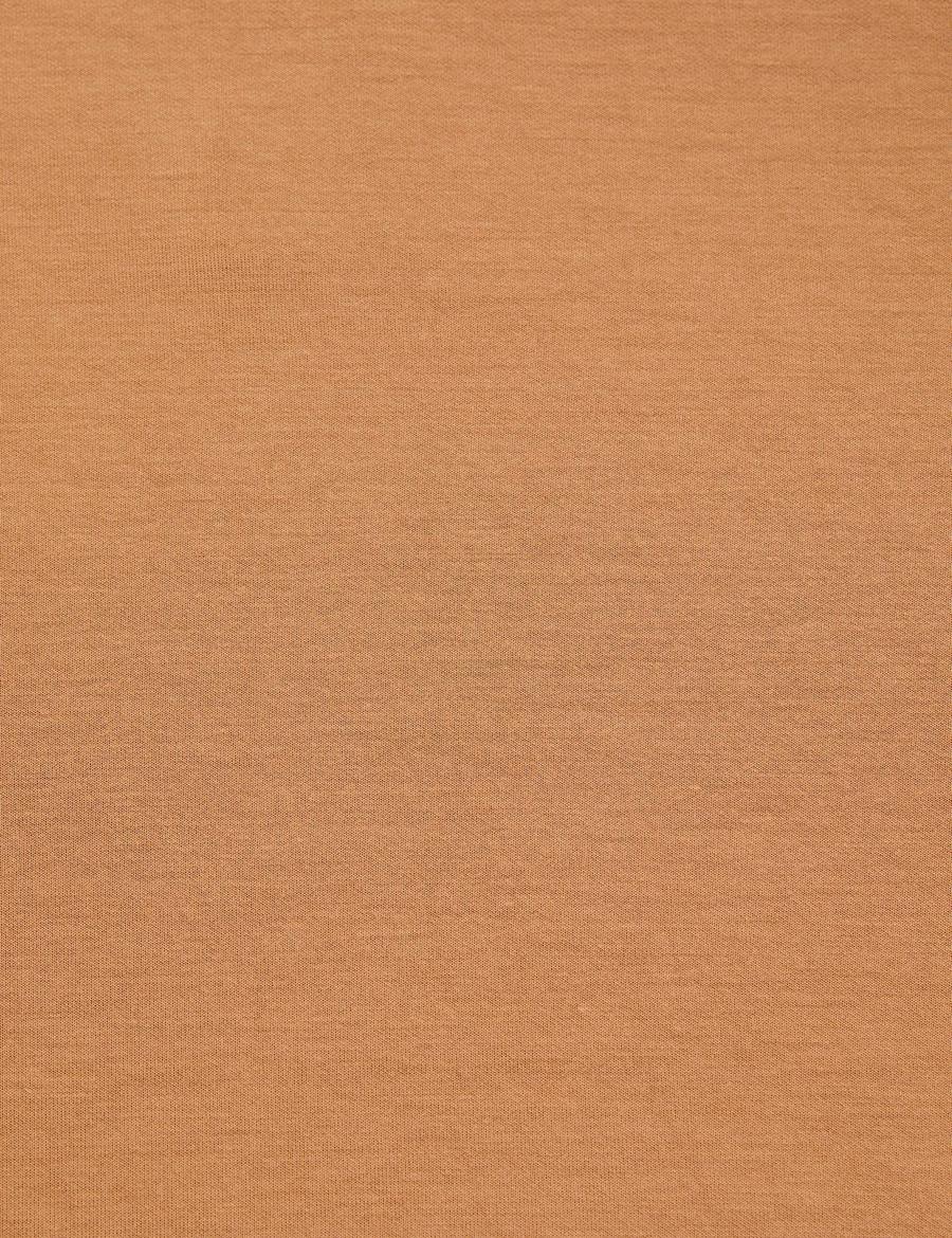 Camel Regular Fit Modal Kumaş Sweatshirt