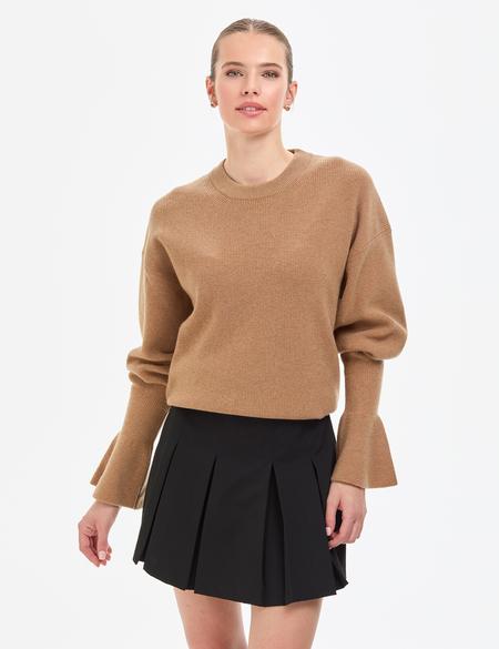 Camel Regular Fit Yün Kazak - 50296484012