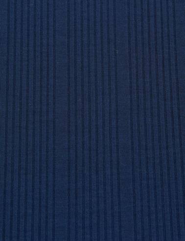 Lacivert Slim Fit Örme Elbise