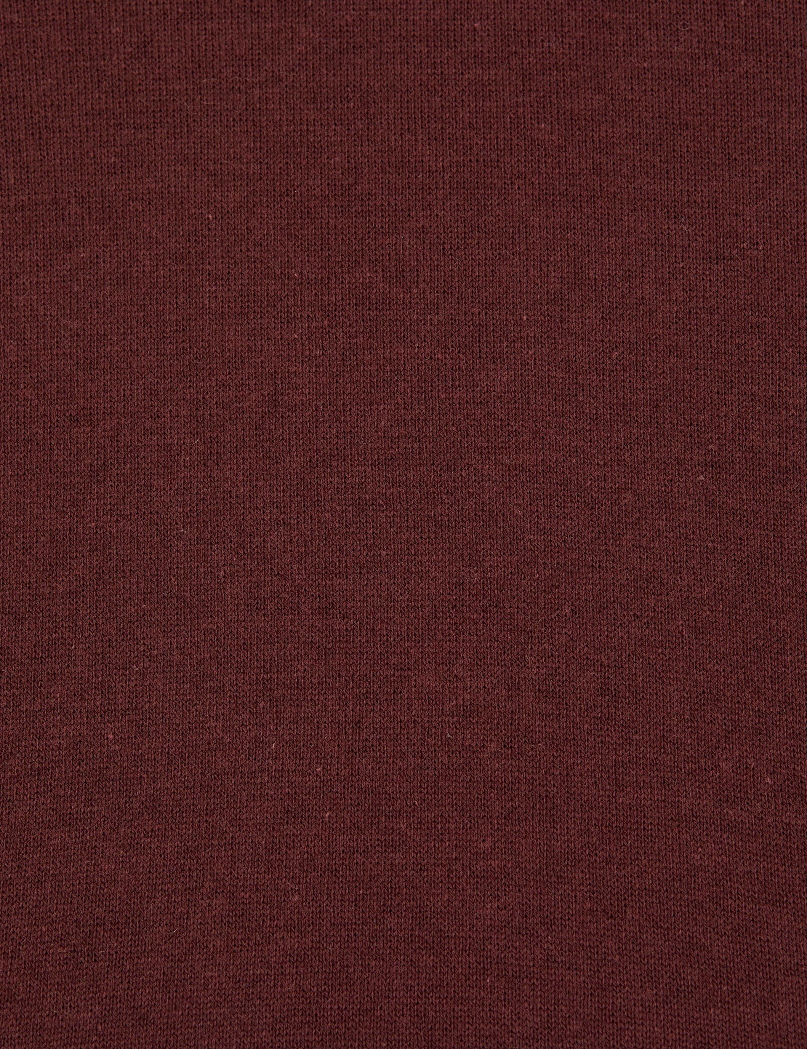 Kahverengi Slim Fit Basic Kazak