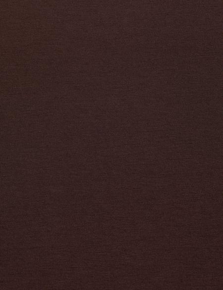 Kahverengi Slim Fit Örme Bluz - 50317061032